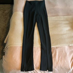 Zara ribbed black trousers small S worn once